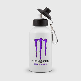 Бутылка спортивная с принтом MONSTER ENERGY в Санкт-Петербурге, металл | емкость — 500 мл, в комплекте две пластиковые крышки и карабин для крепления | Тематика изображения на принте: black monster | bmx | claw | cybersport | energy | monster | monster energy | moto | motocross | race | sport | киберспорт | когти | монстер энерджи | монстр | мото | мотокросс | ралли | скейтбординг | спорт | т | энергия