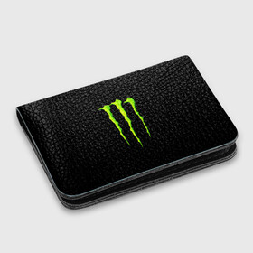 Картхолдер с принтом с принтом MONSTER ENERGY в Санкт-Петербурге, натуральная матовая кожа | размер 7,3 х 10 см; кардхолдер имеет 4 кармана для карт; | black monster | bmx | claw | cybersport | energy | monster | monster energy | moto | motocross | race | sport | киберспорт | когти | монстер энерджи | монстр | мото | мотокросс | ралли | скейтбординг | спорт | т | энергия