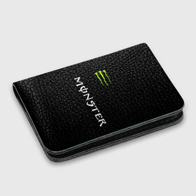 Картхолдер с принтом с принтом MONSTER ENERGY в Санкт-Петербурге, натуральная матовая кожа | размер 7,3 х 10 см; кардхолдер имеет 4 кармана для карт; | Тематика изображения на принте: black monster | bmx | claw | cybersport | energy | monster | monster energy | moto | motocross | race | sport | киберспорт | когти | монстер энерджи | монстр | мото | мотокросс | ралли | скейтбординг | спорт | т | энергия