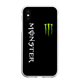 Чехол для iPhone XS Max матовый с принтом MONSTER ENERGY в Санкт-Петербурге, Силикон | Область печати: задняя сторона чехла, без боковых панелей | black monster | bmx | claw | cybersport | energy | monster | monster energy | moto | motocross | race | sport | киберспорт | когти | монстер энерджи | монстр | мото | мотокросс | ралли | скейтбординг | спорт | т | энергия