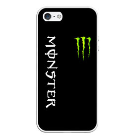 Чехол для iPhone 5/5S матовый с принтом MONSTER ENERGY в Санкт-Петербурге, Силикон | Область печати: задняя сторона чехла, без боковых панелей | black monster | bmx | claw | cybersport | energy | monster | monster energy | moto | motocross | race | sport | киберспорт | когти | монстер энерджи | монстр | мото | мотокросс | ралли | скейтбординг | спорт | т | энергия