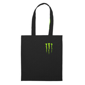 Шоппер 3D с принтом MONSTER ENERGY в Санкт-Петербурге, 100% полиэстер | Плотность: 200 г/м2; Размер: 34×35 см; Высота лямок: 30 см | black monster | bmx | claw | cybersport | energy | monster | monster energy | moto | motocross | race | sport | киберспорт | когти | монстер энерджи | монстр | мото | мотокросс | ралли | скейтбординг | спорт | т | энергия