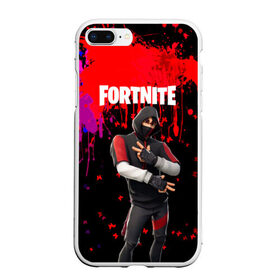 Чехол для iPhone 7Plus/8 Plus матовый с принтом FORTNITE IKONIK в Санкт-Петербурге, Силикон | Область печати: задняя сторона чехла, без боковых панелей | Тематика изображения на принте: archetype | fortnite | fortnite 2 | fortnite x | ikonik | marshmello | raven | архетип | ворон | иконик | маршмелло | фортнайт | фортнайт 2 | фортнайт глава 2