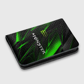 Картхолдер с принтом с принтом MONSTER ENERGY в Санкт-Петербурге, натуральная матовая кожа | размер 7,3 х 10 см; кардхолдер имеет 4 кармана для карт; | Тематика изображения на принте: black monster | bmx | claw | cybersport | energy | monster | monster energy | moto | motocross | race | sport | киберспорт | когти | монстер энерджи | монстр | мото | мотокросс | ралли | скейтбординг | спорт | т | энергия