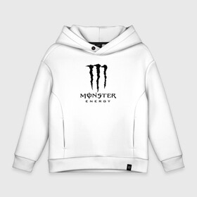 Детское худи Oversize хлопок с принтом MONSTER ENERGY в Санкт-Петербурге, френч-терри — 70% хлопок, 30% полиэстер. Мягкий теплый начес внутри —100% хлопок | боковые карманы, эластичные манжеты и нижняя кромка, капюшон на магнитной кнопке | black monster | bmx | claw | cybersport | energy | monster | monster energy | moto | motocross | race | sport | киберспорт | когти | монстер энерджи | монстр | мото | мотокросс | ралли | скейтбординг | спорт | т | энергия