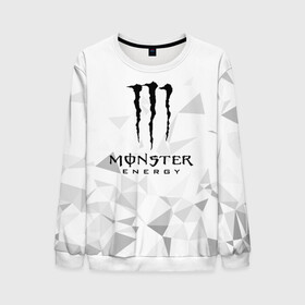 Мужской свитшот 3D с принтом MONSTER ENERGY  в Санкт-Петербурге, 100% полиэстер с мягким внутренним слоем | круглый вырез горловины, мягкая резинка на манжетах и поясе, свободная посадка по фигуре | black monster | bmx | claw | cybersport | energy | monster | monster energy | moto | motocross | race | sport | киберспорт | когти | монстер энерджи | монстр | мото | мотокросс | ралли | скейтбординг | спорт | т | энергия