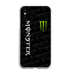 Чехол для iPhone XS Max матовый с принтом MONSTER ENERGY в Санкт-Петербурге, Силикон | Область печати: задняя сторона чехла, без боковых панелей | black monster | bmx | claw | cybersport | energy | monster | monster energy | moto | motocross | race | sport | киберспорт | когти | монстер энерджи | монстр | мото | мотокросс | ралли | скейтбординг | спорт | т | энергия