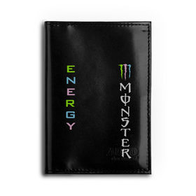 Обложка для автодокументов с принтом MONSTER ENERGY (Z) в Санкт-Петербурге, натуральная кожа |  размер 19,9*13 см; внутри 4 больших “конверта” для документов и один маленький отдел — туда идеально встанут права | Тематика изображения на принте: black monster | bmx | claw | cybersport | energy | monster | monster energy | moto | motocross | race | sport | киберспорт | когти | монстер энерджи | монстр | мото | мотокросс | ралли | скейтбординг | спорт | энергия