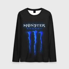 Мужской лонгслив 3D с принтом MONSTER ENERGY (Z) в Санкт-Петербурге, 100% полиэстер | длинные рукава, круглый вырез горловины, полуприлегающий силуэт | Тематика изображения на принте: black monster | bmx | claw | cybersport | energy | monster | monster energy | moto | motocross | race | sport | киберспорт | когти | монстер энерджи | монстр | мото | мотокросс | ралли | скейтбординг | спорт | т | энергия