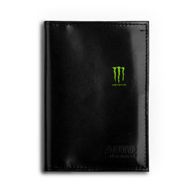 Обложка для автодокументов с принтом MONSTER ENERGY (+спина) (Z) в Санкт-Петербурге, натуральная кожа |  размер 19,9*13 см; внутри 4 больших “конверта” для документов и один маленький отдел — туда идеально встанут права | Тематика изображения на принте: black monster | bmx | claw | cybersport | energy | monster | monster energy | moto | motocross | race | sport | киберспорт | когти | монстер энерджи | монстр | мото | мотокросс | ралли | скейтбординг | спорт | т | энергия