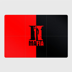 Магнитный плакат 3Х2 с принтом MAFIA 2 [9] в Санкт-Петербурге, Полимерный материал с магнитным слоем | 6 деталей размером 9*9 см | gun | mafia | гангстер | мафия