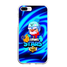 Чехол для iPhone 7Plus/8 Plus матовый с принтом BRAWL STARS GALE в Санкт-Петербурге, Силикон | Область печати: задняя сторона чехла, без боковых панелей | bibi | brawl stars | coach mike | crow | gale | leon | leon shark | max | mecha crow | mr.p | phoenix | sally leon | sandy | spike | sprout | tara | unicorn | virus 8 bit | werewolf | ворон | оборотень