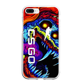 Чехол для iPhone 7Plus/8 Plus матовый с принтом CS GO HYPER BEAST в Санкт-Петербурге, Силикон | Область печати: задняя сторона чехла, без боковых панелей | astralis | awp | counter strike | cs go | cs go global offensive | cs:go | faze clan | hyper beast | team liquid | астралис | кс го | тим ликвид | фейз клан | хайпер бист | хайпербист