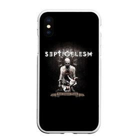 Чехол для iPhone XS Max матовый с принтом Septicflesh в Санкт-Петербурге, Силикон | Область печати: задняя сторона чехла, без боковых панелей | septicflesh | арт | дэт дум метал | дэт метал | музыка | рок | симфоник метал