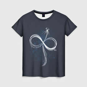 Женская футболка 3D с принтом Сотня в Санкт-Петербурге, 100% полиэфир ( синтетическое хлопкоподобное полотно) | прямой крой, круглый вырез горловины, длина до линии бедер | 100 | 5 | cw | the | the100 | сезон | сериал | сотня