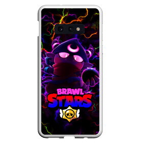 Чехол для Samsung S10E с принтом Evil Gene Brawl Stars в Санкт-Петербурге, Силикон | Область печати: задняя сторона чехла, без боковых панелей | brawl | brawlers | crow | gale | leon | max | rogue | sally | spike | sprout | stars | tropic | wolf | бравл | волк | ворон | джин | лев | леон | макс | мортис | салли | спраут | старс | тигр