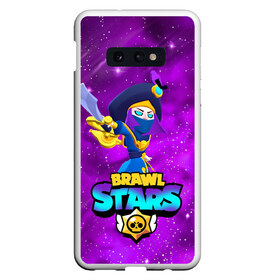 Чехол для Samsung S10E с принтом Rogue Mortis Brawl Stars в Санкт-Петербурге, Силикон | Область печати: задняя сторона чехла, без боковых панелей | brawl | brawlers | crow | gale | leon | max | rogue | sally | spike | sprout | stars | tropic | wolf | бравл | волк | ворон | джин | лев | леон | макс | мортис | салли | спраут | старс | тигр