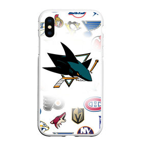 Чехол для iPhone XS Max матовый с принтом San Jose Sharks (Z) в Санкт-Петербурге, Силикон | Область печати: задняя сторона чехла, без боковых панелей | anaheim ducks | arizona coyotes | boston bruins | buffalo sabres | calgary flames | canadiens de montreal | carolina hurricanes | chicago blackhawks | colorado avalanche | columbus blue jackets | dallas stars | detroit red wings | edmonton oil | hockey | 