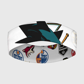 Повязка на голову 3D с принтом San Jose Sharks (Z) в Санкт-Петербурге,  |  | anaheim ducks | arizona coyotes | boston bruins | buffalo sabres | calgary flames | canadiens de montreal | carolina hurricanes | chicago blackhawks | colorado avalanche | columbus blue jackets | dallas stars | detroit red wings | edmonton oil | hockey | 