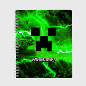 Тетрадь с принтом Minecraft в Санкт-Петербурге, 100% бумага | 48 листов, плотность листов — 60 г/м2, плотность картонной обложки — 250 г/м2. Листы скреплены сбоку удобной пружинной спиралью. Уголки страниц и обложки скругленные. Цвет линий — светло-серый
 | Тематика изображения на принте: craft | game | mine | minecraft | minecraftmemories | pixel | tnt | twitter | блок | динамит | игра | красный блок | майнкрафт | маркус перссон | пиксель | ремесло | тротил | шахта