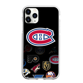 Чехол для iPhone 11 Pro Max матовый с принтом NHL Canadiens de Montr?al (Z) в Санкт-Петербурге, Силикон |  | anaheim ducks | arizona coyotes | boston bruins | buffalo sabres | calgary flames | canadiens de montreal | carolina hurricanes | chicago blackhawks | colorado | hockey | nhl | нхл | паттерн | спорт | хоккей