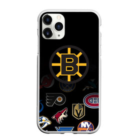 Чехол для iPhone 11 Pro матовый с принтом NHL Boston Bruins (Z) в Санкт-Петербурге, Силикон |  | anaheim ducks | arizona coyotes | boston bruins | buffalo sabres | calgary flames | canadiens de montreal | carolina hurricanes | chicago blackhawks | colorado | hockey | nhl | нхл | паттерн | спорт | хоккей