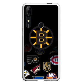 Чехол для Honor P Smart Z с принтом NHL Boston Bruins (Z) в Санкт-Петербурге, Силикон | Область печати: задняя сторона чехла, без боковых панелей | anaheim ducks | arizona coyotes | boston bruins | buffalo sabres | calgary flames | canadiens de montreal | carolina hurricanes | chicago blackhawks | colorado | hockey | nhl | нхл | паттерн | спорт | хоккей