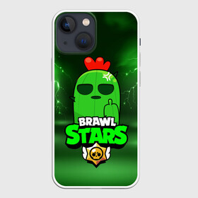 Чехол для iPhone 13 mini с принтом Brawl Stars SPIKE в Санкт-Петербурге,  |  | 8 bit | 8 бит | bibi | brawl | brawl stars | crow | leon | spike | sprout | stars | бравл | бравл старс | браво старс | игра | компьютерная | кров | леон | онлайн | старс