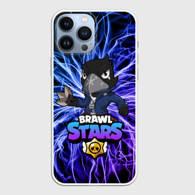 Чехол для iPhone 13 Pro Max с принтом Brawl Stars CROW в Санкт-Петербурге,  |  | Тематика изображения на принте: 8 bit | 8 бит | bibi | brawl | brawl stars | crow | leon | spike | sprout | stars | бравл | бравл старс | браво старс | игра | компьютерная | кров | леон | онлайн | старс