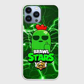 Чехол для iPhone 13 Pro Max с принтом Brawl Stars SPIKE в Санкт-Петербурге,  |  | Тематика изображения на принте: 8 bit | 8 бит | bibi | brawl | brawl stars | crow | leon | spike | sprout | stars | бравл | бравл старс | браво старс | игра | компьютерная | кров | леон | онлайн | старс