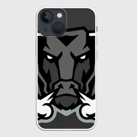 Чехол для iPhone 13 mini с принтом Зверь в Санкт-Петербурге,  |  | арт | большой | бык | всю | геометрия | голова | граффити | дикие | добрые | дракон | животные | зверь | злые | картинка | корова | лого | на | огнедышащий | опасный | пасть | рисунок | сердитый | текстуры