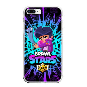 Чехол для iPhone 7Plus/8 Plus матовый с принтом BRAWL STARS BIBI в Санкт-Петербурге, Силикон | Область печати: задняя сторона чехла, без боковых панелей | bibi | brawl stars | coach mike | crow | gale | leon | leon shark | max | mecha crow | mortis | mr.p | phoenix | sally leon | sandy | spike | sprout | tara | unicorn | virus 8 bit | werewolf | ворон | оборотень