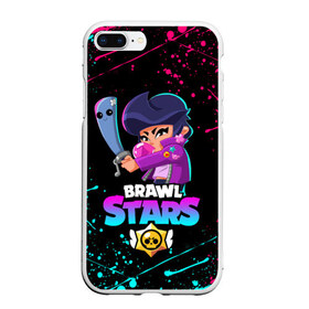 Чехол для iPhone 7Plus/8 Plus матовый с принтом BRAWL STARS BIBI в Санкт-Петербурге, Силикон | Область печати: задняя сторона чехла, без боковых панелей | bibi | brawl stars | coach mike | crow | gale | leon | leon shark | max | mecha crow | mortis | mr.p | phoenix | sally leon | sandy | spike | sprout | tara | unicorn | virus 8 bit | werewolf | ворон | оборотень