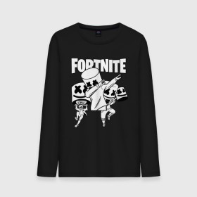 Мужской лонгслив хлопок с принтом FORTNITE x MARSHMELLO в Санкт-Петербурге, 100% хлопок |  | deadmau5 | fortnite | fortnite 2 | fortnite x маршмелло | ikonik | marshmello | ninja | ninja streamer | raven | travis scott | ворон | иконик | ниндзя | пили | рейвен | трэвис скотт | фортнайт