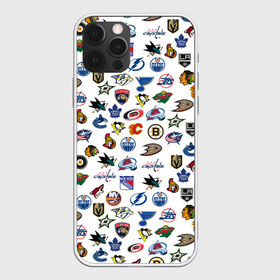 Чехол для iPhone 12 Pro Max с принтом NHL PATTERN (Z) в Санкт-Петербурге, Силикон |  | anaheim ducks | arizona coyotes | boston bruins | buffalo sabres | calgary flames | canadiens de montreal | carolina hurricanes | chicago blackhawks | colorado | hockey | nhl | нхл | паттерн | спорт | хоккей