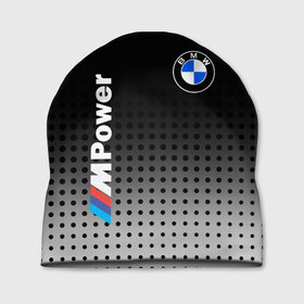 Шапка 3D с принтом BMW в Санкт-Петербурге, 100% полиэстер | универсальный размер, печать по всей поверхности изделия | bmw | bmw лого | bmw марка | bmw эмблема | m power | power | бмв | бмв значок | бмв лого | бмв эмблема | бэха | значок bmw | лого автомобиля | логотип bmw | марка бмв | черно белый значок бмв