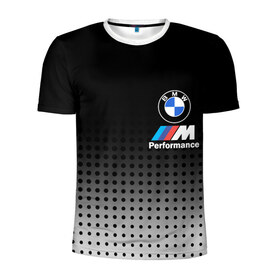 Мужская футболка 3D спортивная с принтом BMW в Санкт-Петербурге, 100% полиэстер с улучшенными характеристиками | приталенный силуэт, круглая горловина, широкие плечи, сужается к линии бедра | Тематика изображения на принте: bmw | bmw лого | bmw марка | bmw эмблема | m performance | performance | бмв | бмв значок | бмв лого | бмв эмблема | бэха | значок bmw | лого автомобиля | логотип bmw | марка бмв | перформанс | черно белый значок бмв