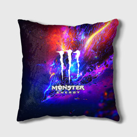 Подушка 3D с принтом MONSTER ENERGY в Санкт-Петербурге, наволочка – 100% полиэстер, наполнитель – холлофайбер (легкий наполнитель, не вызывает аллергию). | состоит из подушки и наволочки. Наволочка на молнии, легко снимается для стирки | amg | auto | bmw | honda | jdm | mercedes | nissan | porsche | racing | sport | subar | toyota | автомобил | автомобильные | киа | лексус | марка | машины | митсубиси | ниссан | порше | спорт | субару | тесла | тойота | хонда