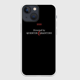 Чехол для iPhone 13 mini с принтом Квентин Карантино в Санкт-Петербурге,  |  | 2020 | карантин | карантино | кино | коронавирус | самоизоляция | сидим дома | тарантино | титры