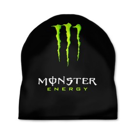 Шапка 3D с принтом MONSTER ENERGY в Санкт-Петербурге, 100% полиэстер | универсальный размер, печать по всей поверхности изделия | black monster | bmx | claw | cybersport | energy | monster | monster energy | moto | motocross | race | sport | киберспорт | когти | монстер энерджи | монстр | мото | мотокросс | ралли | скейтбординг | спорт | энергия