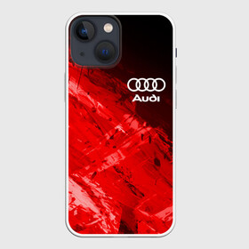 Чехол для iPhone 13 mini с принтом AUDI в Санкт-Петербурге,  |  | audi | auto | rs | sport | авто | автомобиль | автомобильные | ауди | бренд | марка | машины | спорт