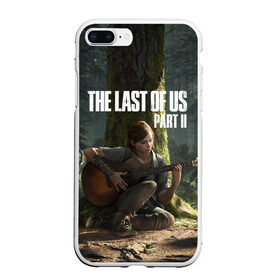Чехол для iPhone 7Plus/8 Plus матовый с принтом The Last of Us part 2 в Санкт-Петербурге, Силикон | Область печати: задняя сторона чехла, без боковых панелей | 
