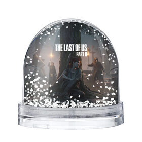 Снежный шар с принтом The Last of Us part 2 в Санкт-Петербурге, Пластик | Изображение внутри шара печатается на глянцевой фотобумаге с двух сторон | ellie | games | joel | naughty dog | night | джоэл | игры | ночь | одни из нас | часть 2 | элли