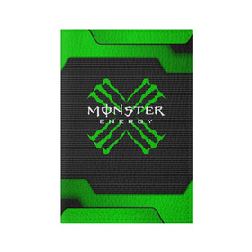 Обложка для паспорта матовая кожа с принтом MONSTER ENERGY (Z) в Санкт-Петербурге, натуральная матовая кожа | размер 19,3 х 13,7 см; прозрачные пластиковые крепления | Тематика изображения на принте: black monster | bmx | claw | cybersport | energy | monster | monster energy | moto | motocross | race | sport | киберспорт | когти | монстер энерджи | монстр | мото | мотокросс | ралли | скейтбординг | спорт | энергия