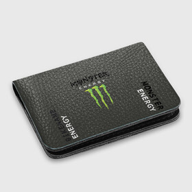 Картхолдер с принтом с принтом MONSTER ENERGY (Z) в Санкт-Петербурге, натуральная матовая кожа | размер 7,3 х 10 см; кардхолдер имеет 4 кармана для карт; | black monster | bmx | claw | cybersport | energy | monster | monster energy | moto | motocross | race | sport | киберспорт | когти | монстер энерджи | монстр | мото | мотокросс | ралли | скейтбординг | спорт | энергия