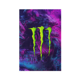 Обложка для паспорта матовая кожа с принтом MONSTER ENERGY (Z) в Санкт-Петербурге, натуральная матовая кожа | размер 19,3 х 13,7 см; прозрачные пластиковые крепления | Тематика изображения на принте: black monster | bmx | claw | cybersport | energy | monster | monster energy | moto | motocross | race | sport | киберспорт | когти | монстер энерджи | монстр | мото | мотокросс | ралли | скейтбординг | спорт | энергия