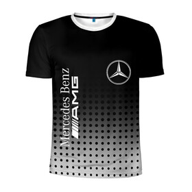 Мужская футболка 3D спортивная с принтом Mercedes-Benz в Санкт-Петербурге, 100% полиэстер с улучшенными характеристиками | приталенный силуэт, круглая горловина, широкие плечи, сужается к линии бедра | amg | mercedes | mercedes значок | mercedes лого | mercedes марка | амг | бенц | лого автомобиля | логотип мерседес | мерин | мерс | мерседес | мерседес бенз | мерседес лого | мерседес эмблема