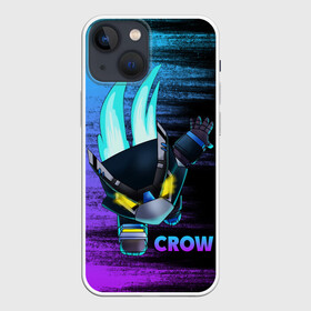 Чехол для iPhone 13 mini с принтом Brawl Stars CROW в Санкт-Петербурге,  |  | 8 bit | 8 бит | bibi | brawl | brawl stars | crow | leon | spike | sprout | stars | бравл | бравл старс | браво старс | игра | компьютерная | кров | леон | онлайн | старс