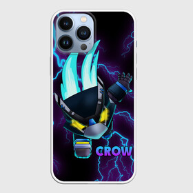 Чехол для iPhone 13 Pro Max с принтом Brawl Stars CROW в Санкт-Петербурге,  |  | Тематика изображения на принте: 8 bit | 8 бит | bibi | brawl | brawl stars | crow | leon | spike | sprout | stars | бравл | бравл старс | браво старс | игра | компьютерная | кров | леон | онлайн | старс