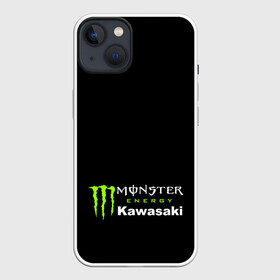 Чехол для iPhone 13 с принтом MONSTER ENERGY KAWASAKI | МОНСТЕР ЭНЕРДЖИ КАВАСАКИ (Z) в Санкт-Петербурге,  |  | bike | energy | kawasaki | monster | monster energy | moto | motocross | ninja | sport | zzr | кавасаки | кавасаки ниндзя | монстер энерджи | монстр | мото | мотокросс | ниндзя | спорт | энергия